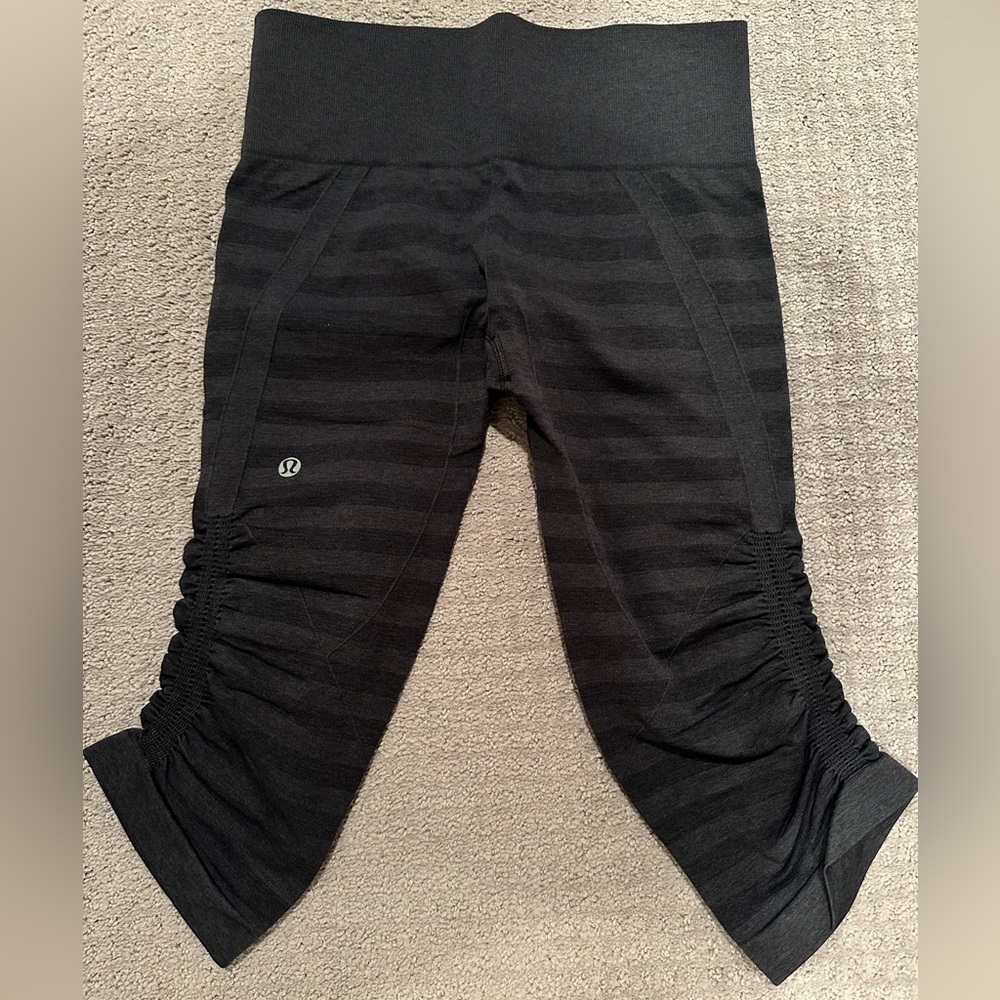 Lululemon In The Flow Crop Capris - Picture 4 of 4